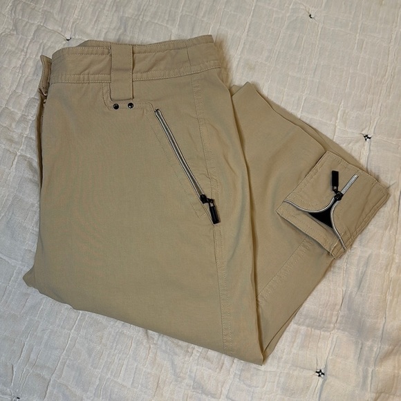 Jamie Sadock Beige Capris Size 8 - Picture 2 of 11